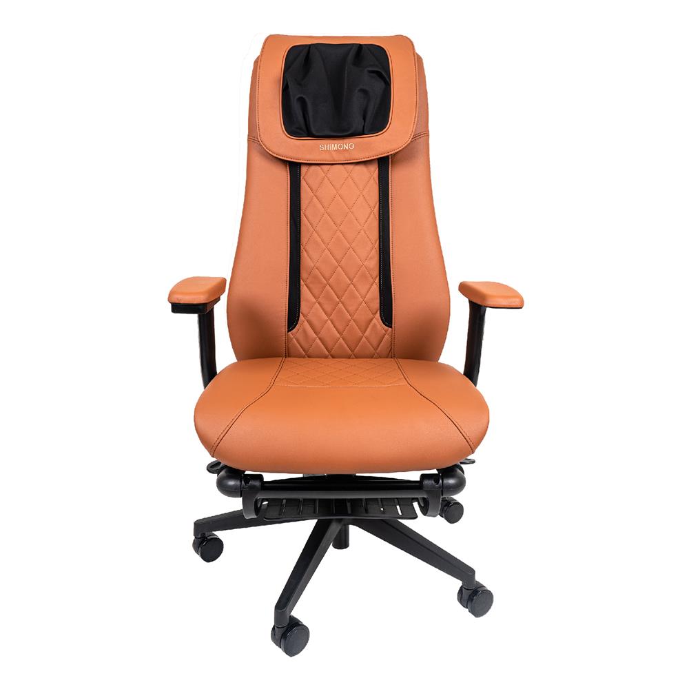 เก้าอี้สำนักงาน SHIMONO SHI-Q8 สีน้ำตาล