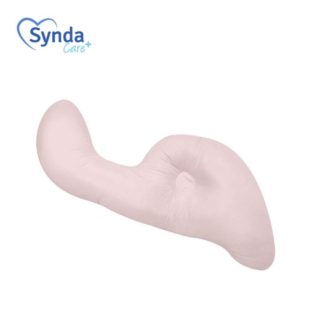 หมอนสุขภาพ ใยบอลไมโครไฟเบอร์ SYNDA BODY SHAPE 40x102x15 ซม. สีชมพู