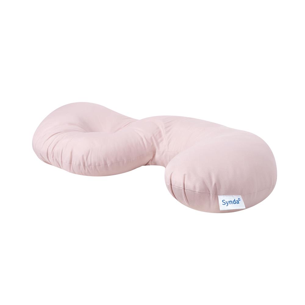 หมอนสุขภาพ ใยบอลไมโครไฟเบอร์ SYNDA BODY SHAPE 40x102x15 ซม. สีชมพู