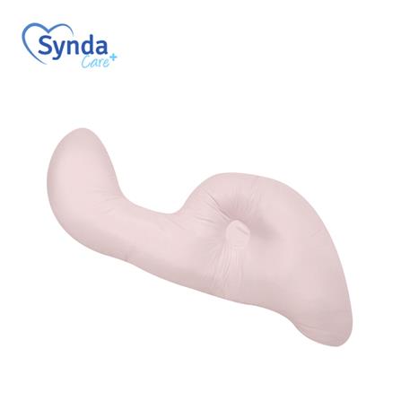 หมอนสุขภาพ ใยบอลไมโครไฟเบอร์ SYNDA BODY SHAPE 40x102x15 ซม. สีชมพู_0