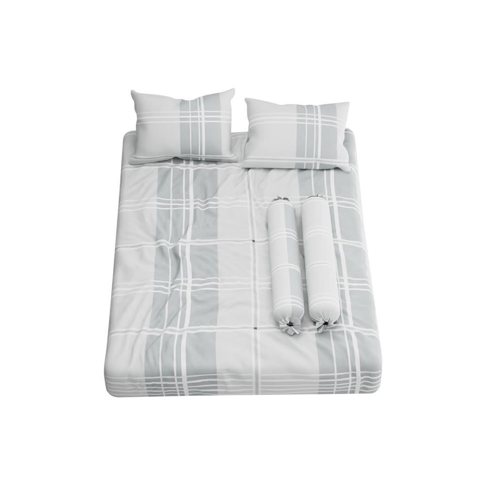 ชุดผ้าปูที่นอน 6 ฟุต 5 ชิ้น FACINO PRINT FA065