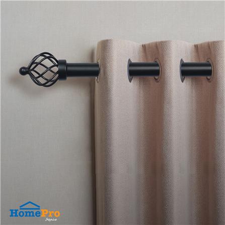 รางเหล็ก ยืดหด HOME LIVING STYLE SPIRAL 110-210 ซม. สีดำ_3