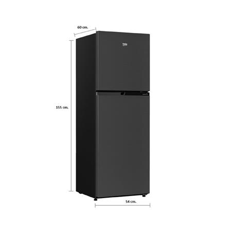ตู้เย็น 2 ประตู BEKO RDNT252I50HFK 8.1 คิว สีดำ_4