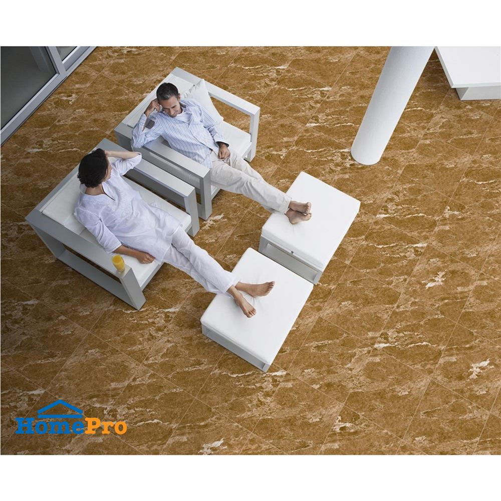 กระเบื้องพื้นพอร์ซเลน  16x16 นิ้ว COTTO ตาฮิติ น้ำตาล PM 0.96 ตร.ม.