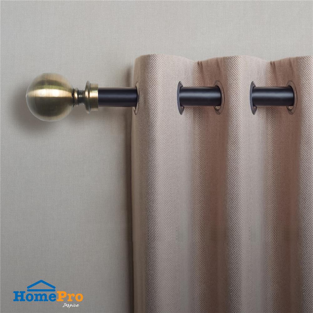 รางเหล็ก ยืดหด HOME LIVING STYLE BALLA 110-210 ซม. สีทอง