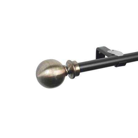 รางเหล็ก ยืดหด HOME LIVING STYLE BALLA 110-210 ซม. สีทอง_1