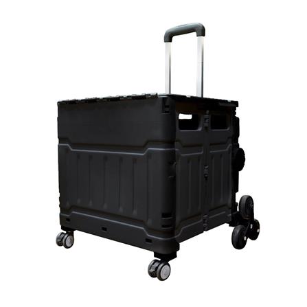 รถเข็นอเนกประสงค์ EAZY TOOLS SHOPSHOP CART สีดำ