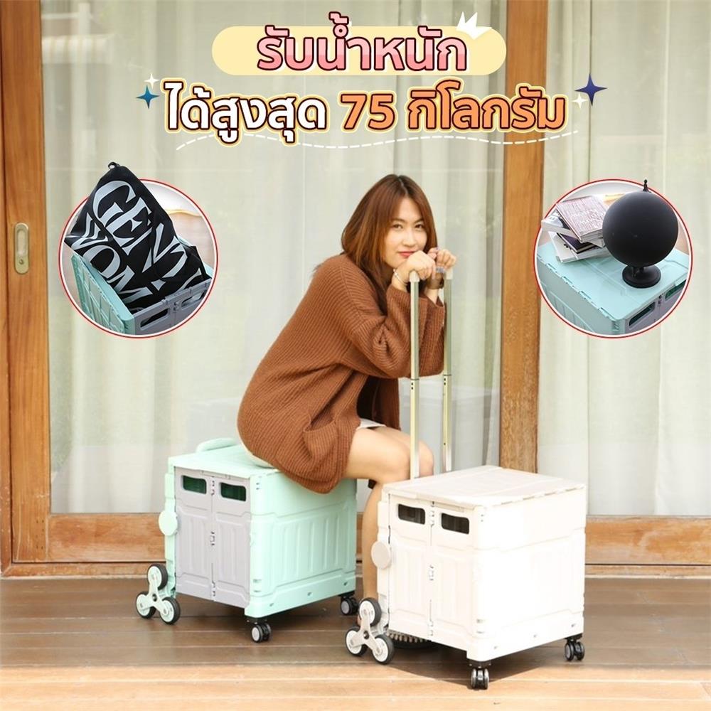 รถเข็นอเนกประสงค์ EAZY TOOLS SHOPSHOP CART สีเทา