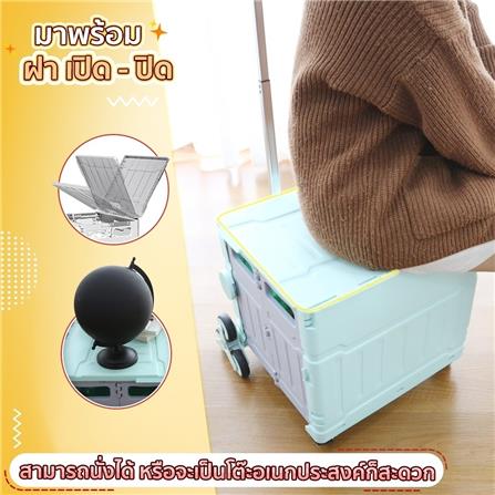 รถเข็นอเนกประสงค์ EAZY TOOLS SHOPSHOP CART สีเทา_13