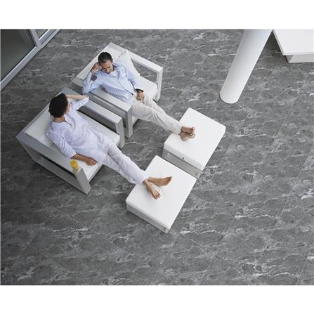 กระเบื้องพื้นพอร์ซเลน  16x16 นิ้ว COTTO ตาฮิติ เทา PM 0.96 ตร.ม._3