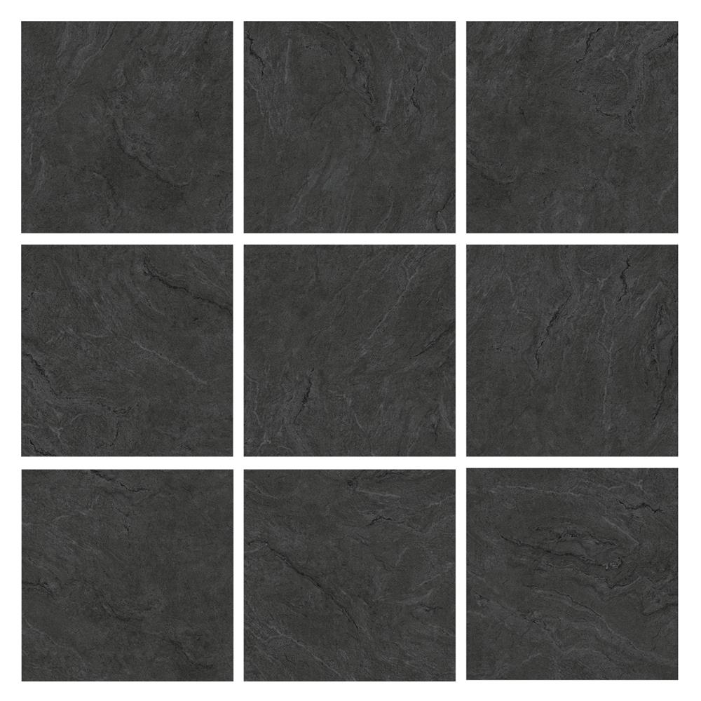 กระเบื้องพื้นพอร์ซเลน  16x16 นิ้ว COTTO มัทเทอร์ฮอร์น กราไฟต์ PM 0.96M2