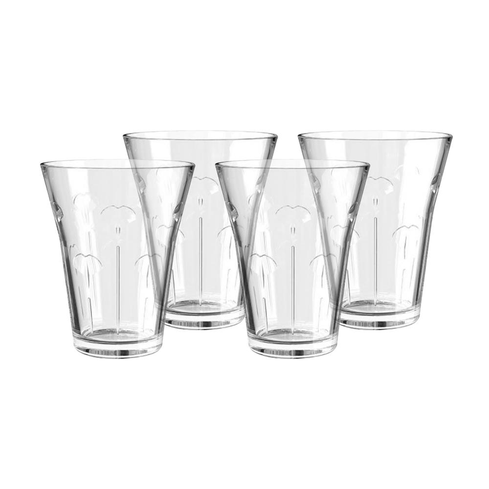 แก้วน้ำ 300 มล. OCEAN GLASS SPACE LEAF แพ็ก 4 ใบ