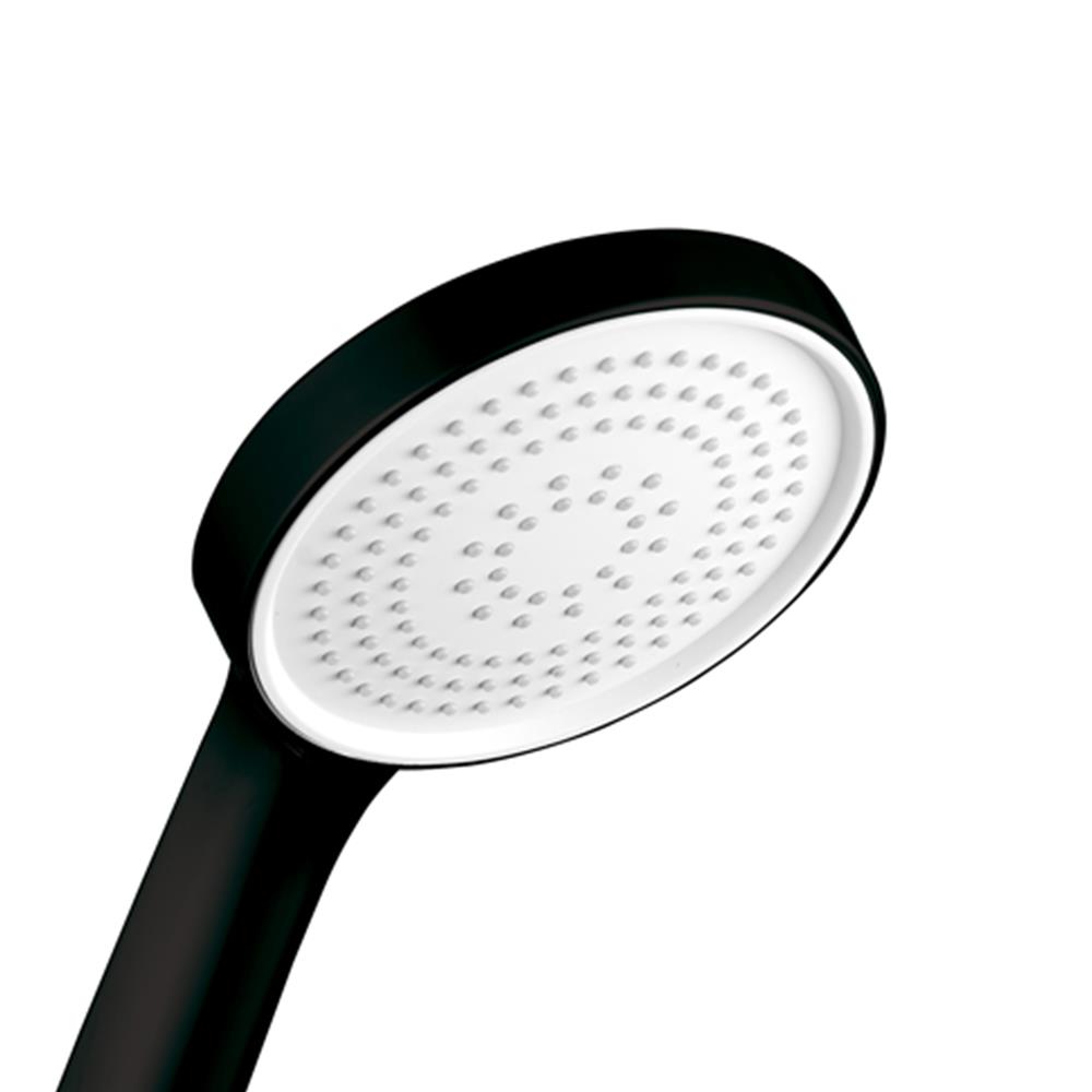 ชุดฝักบัวสายอ่อน 1 ระดับ RASLAND LUX-BLACK สีดำ