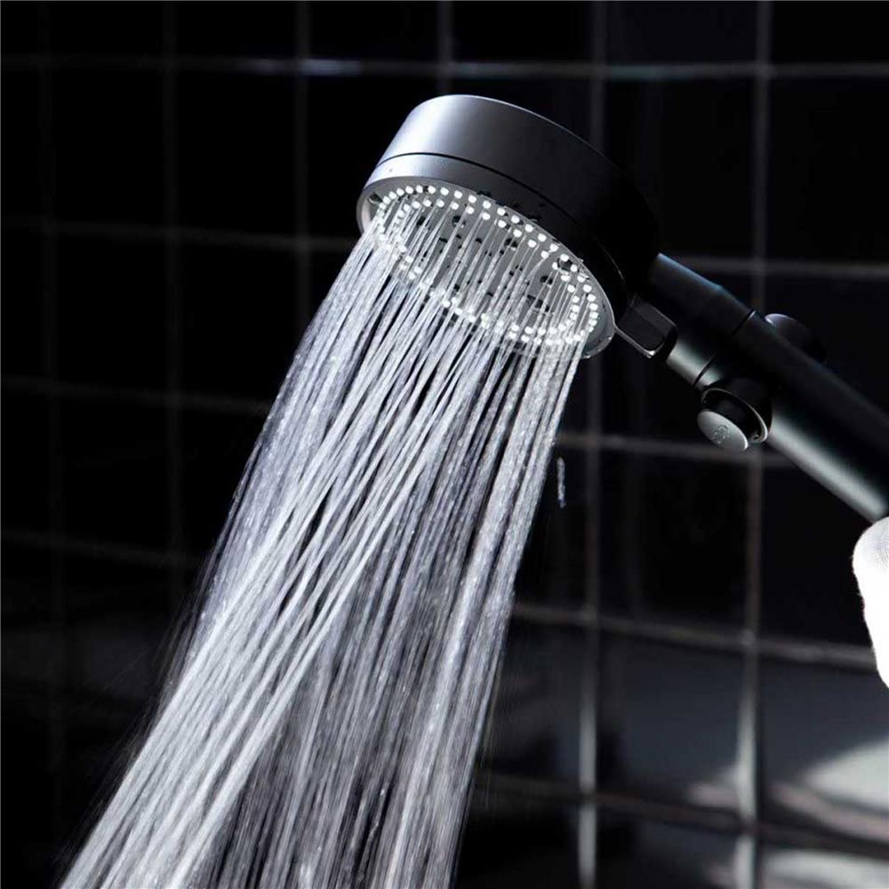 ชุดฝักบัวสายอ่อน 5 ระดับ RASLAND 2323 สีดำ