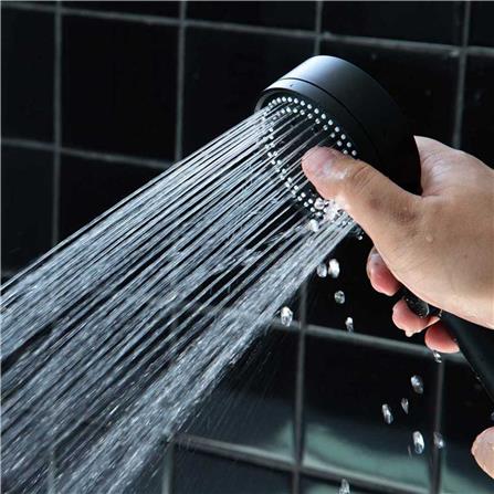 ชุดฝักบัวสายอ่อน 5 ระดับ RASLAND 2323 สีดำ_3