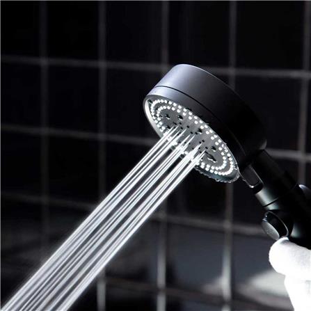 ชุดฝักบัวสายอ่อน 5 ระดับ RASLAND 2323 สีดำ_4