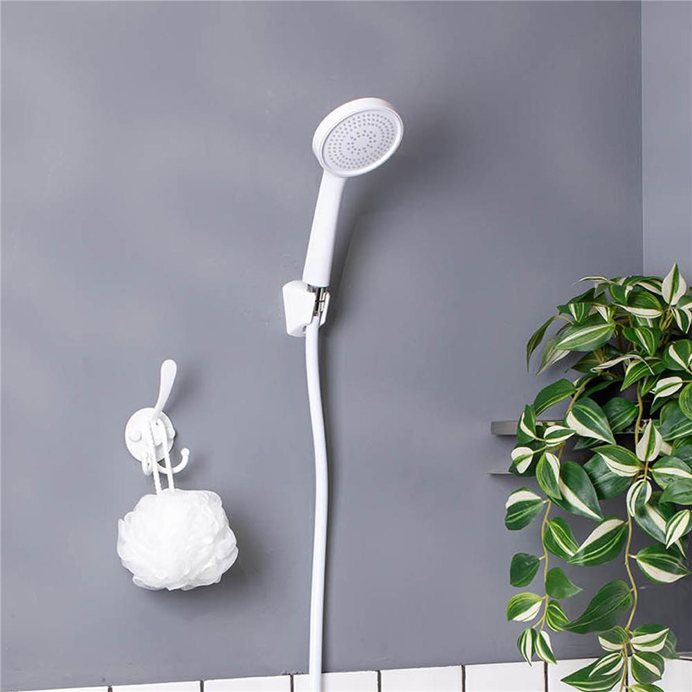 ชุดฝักบัวสายอ่อน 1 ระดับ RASLAND LUX-WHITE สีขาว