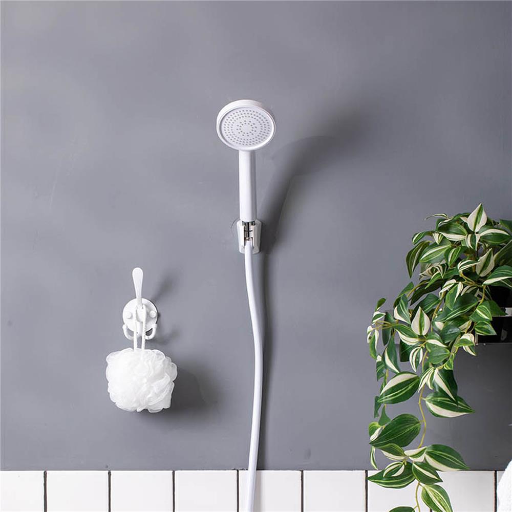 ชุดฝักบัวสายอ่อน 1 ระดับ RASLAND LUX-WHITE สีขาว