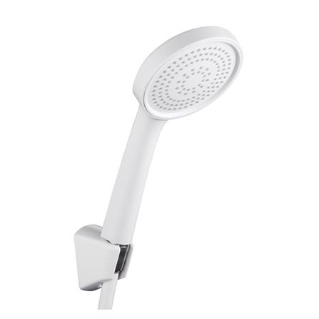 ชุดฝักบัวสายอ่อน 1 ระดับ RASLAND LUX-WHITE สีขาว_0