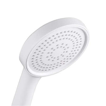 ชุดฝักบัวสายอ่อน 1 ระดับ RASLAND LUX-WHITE สีขาว_2