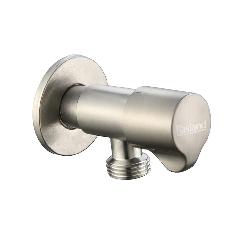 สต๊อปวาล์ว 1 ทาง RASLAND STP-STN สีโครม