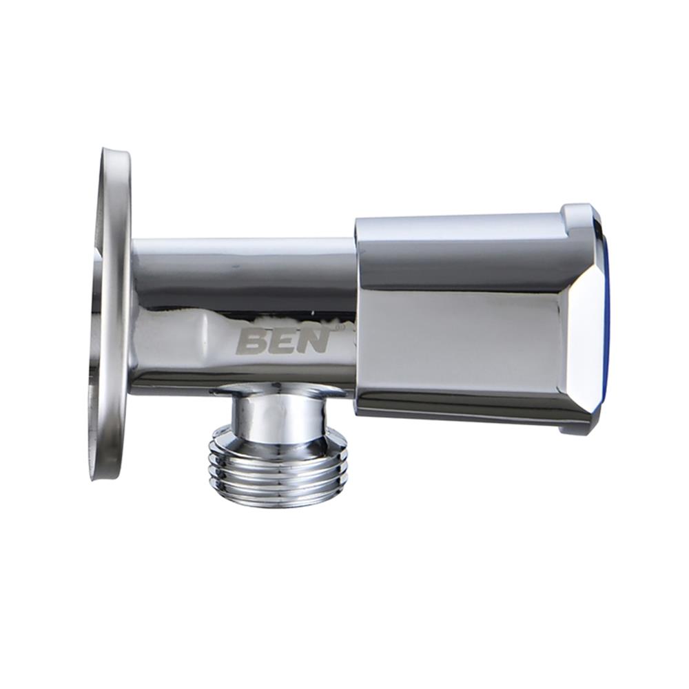 สต๊อปวาล์ว 1 ทาง BEN BN STOP-VAL สีโครม