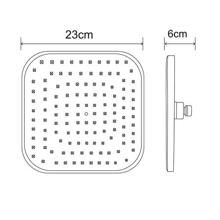 ฝักบัว RAIN SHOWER น้ำอุ่น RASLAND RA SQ-RAIN2022_6