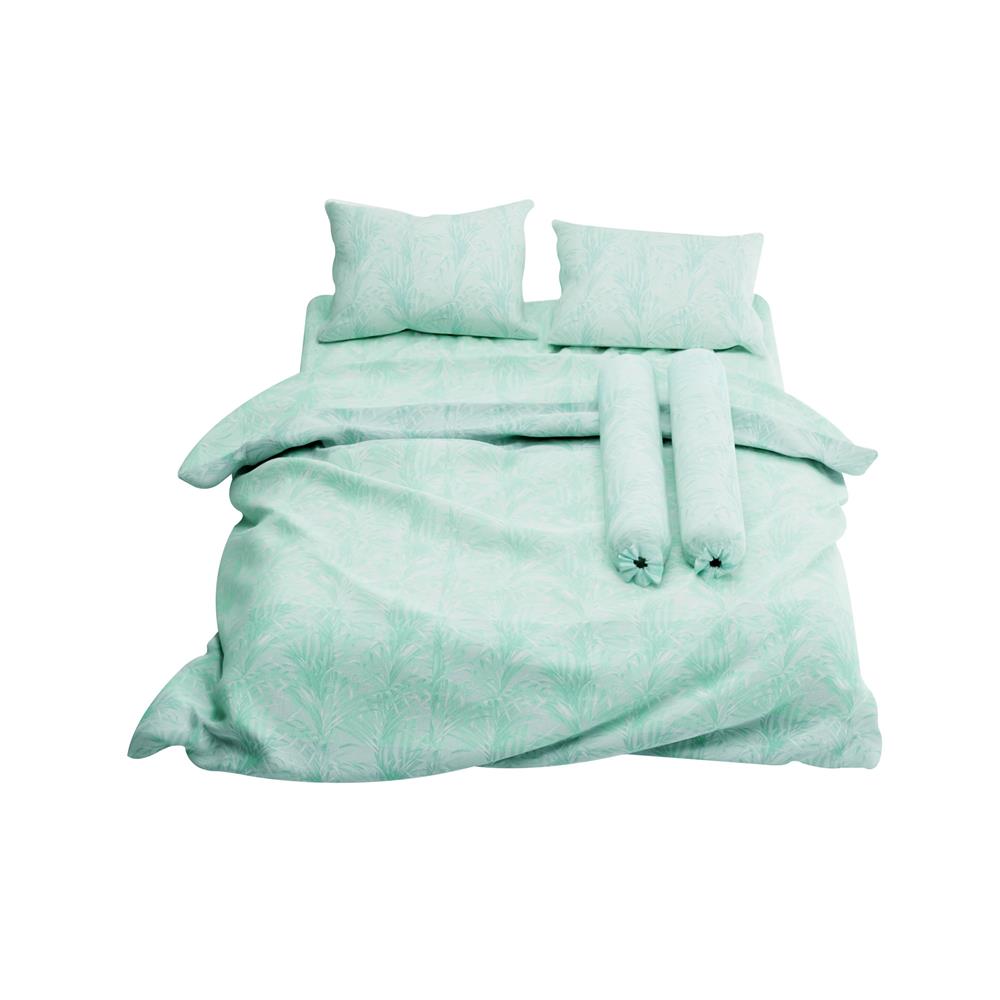 ชุดผ้าปูที่นอน 5 ฟุต 6 ชิ้น FACINO PRINT FA067