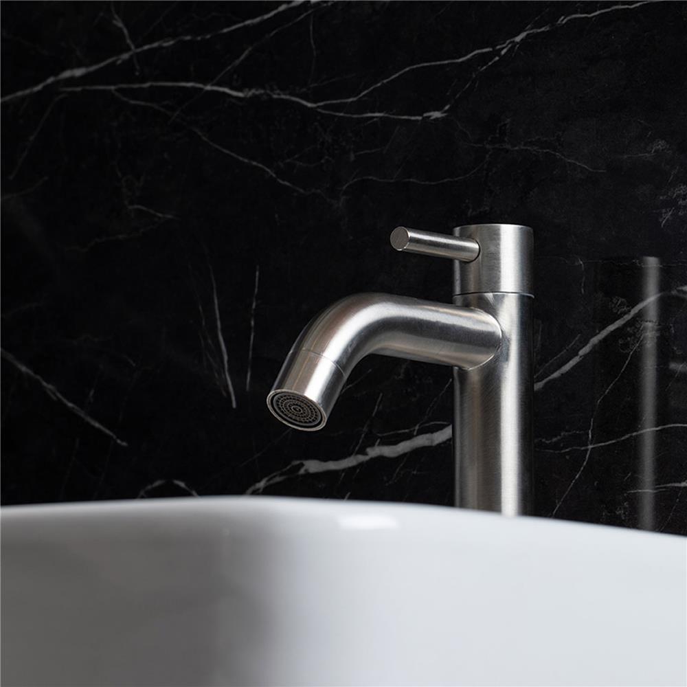 ก๊อกอ่างล้างหน้าเดี่ยว RASLAND RA 1051304 สเตนเลส