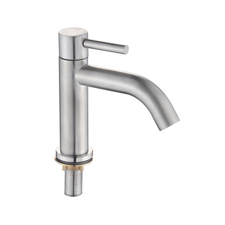 ก๊อกอ่างล้างหน้าเดี่ยว RASLAND RA 1051304 สเตนเลส_0