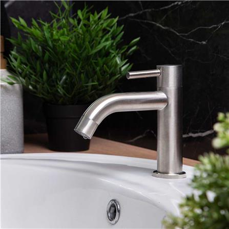 ก๊อกอ่างล้างหน้าเดี่ยว RASLAND RA 1051304 สเตนเลส_2