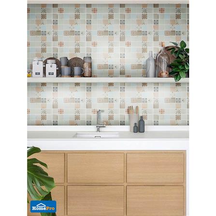 โมเสคแก้ว 30x30 ซม. TARA HPR-215 MARBLE สีขาว_1