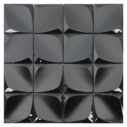 โมเสคแก้ว 30x30 ซม. TARA HPR-219 MIDNIGHT สีดำ