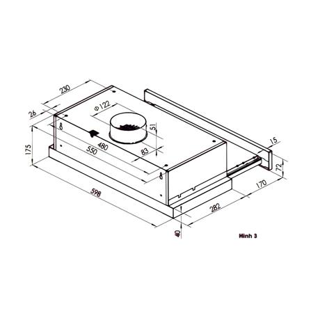 เครื่องดูดควันมาตรฐาน ELECTROLUX ECP6541B 60 ซม._4