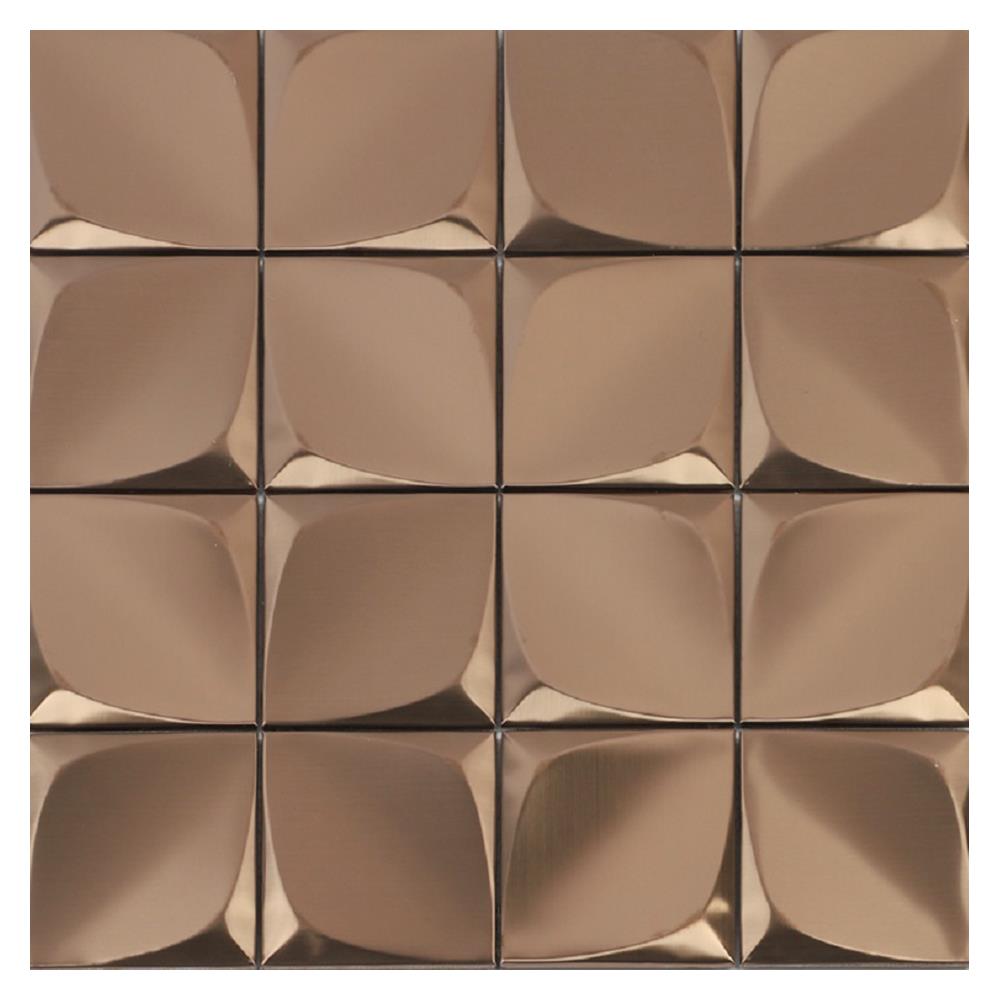 โมเสคแก้ว 30x30 ซม. TARA HPR-211 COPPER สีทองแดง