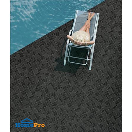 กระเบื้องพื้นพอร์ซเลน  16x16 นิ้ว COTTO ลากูนกริด เนโร ดำ PM 0.96M2_2