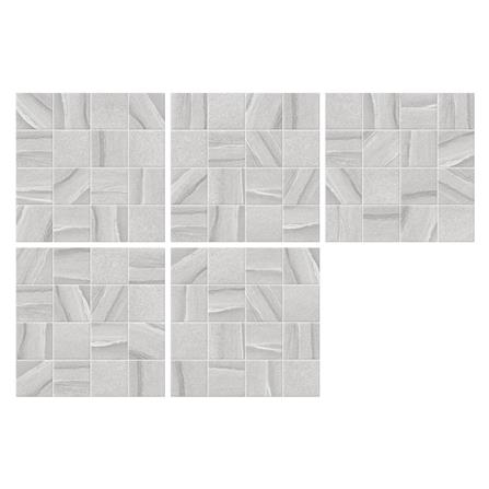 กระเบื้องพื้นพอร์ซเลน  16x16 นิ้ว COTTO ลากูนกริด บลองโค ขาว PM 0.96 ตร.ม._1