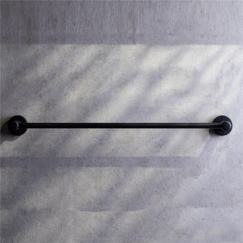 ราวแขวนผ้า RASLAND RA BKK-60 60 ซม. สีดำ