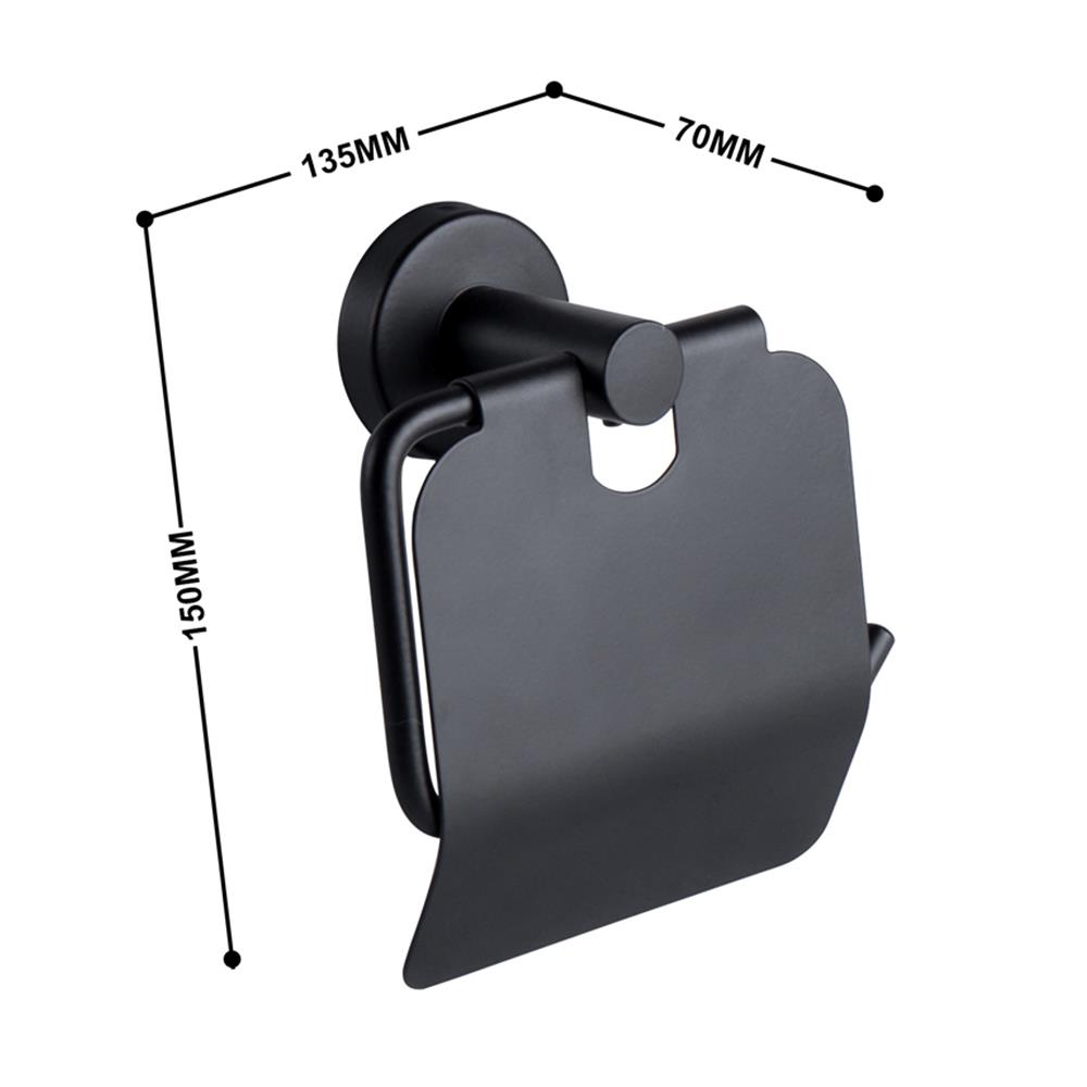 ที่ใส่กระดาษชำระ RASLAND RA TUE-BLK สีดำ