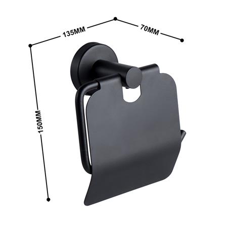 ที่ใส่กระดาษชำระ RASLAND RA TUE-BLK สีดำ_1