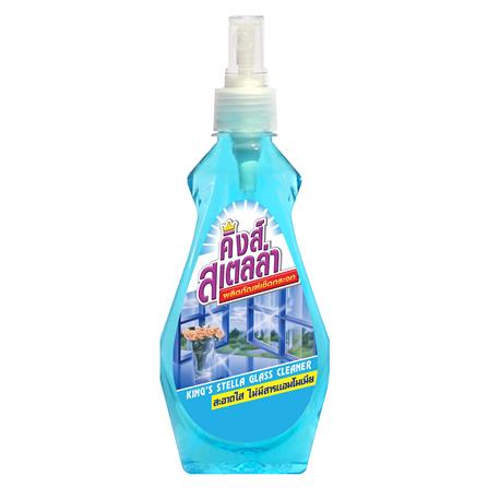 น้ำยาเช็ดทำความสะอาดกระจก KING STELLA 365 มล.
