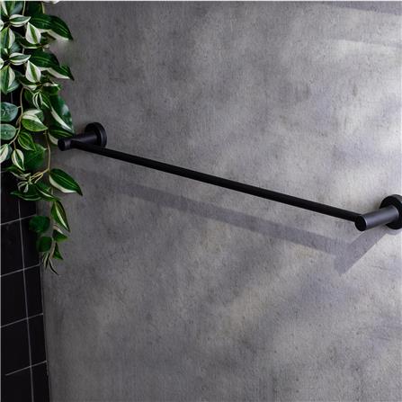 ราวแขวนผ้า RASLAND RA 80-BLACK 80 ซม. สีดำ_1