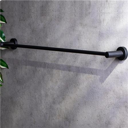 ราวแขวนผ้า RASLAND RA 80-BLACK 80 ซม. สีดำ_2