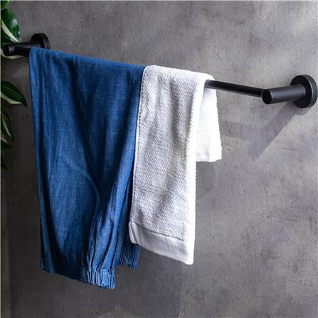 ราวแขวนผ้า RASLAND RA 80-BLACK 80 ซม. สีดำ_3