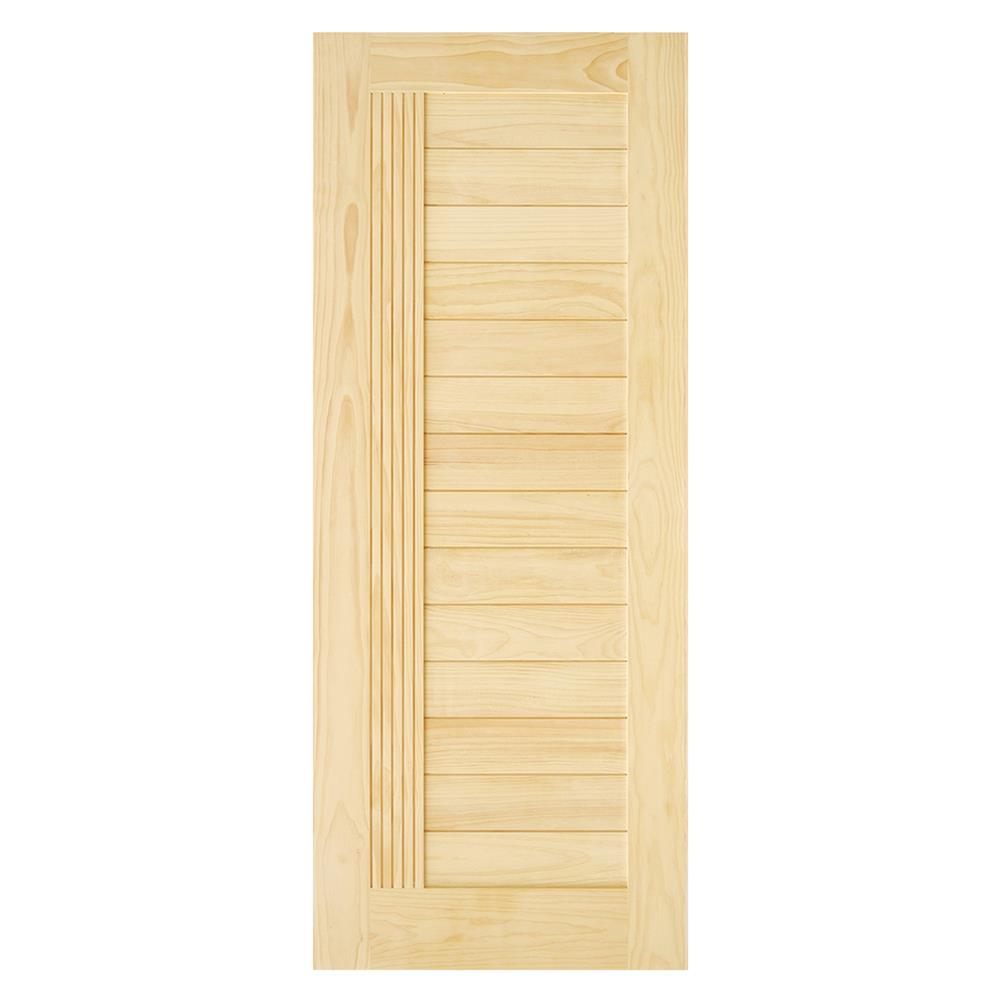 ประตูไม้สนนิวซีแลนด์สั่งตัดพิเศษ D2D-511