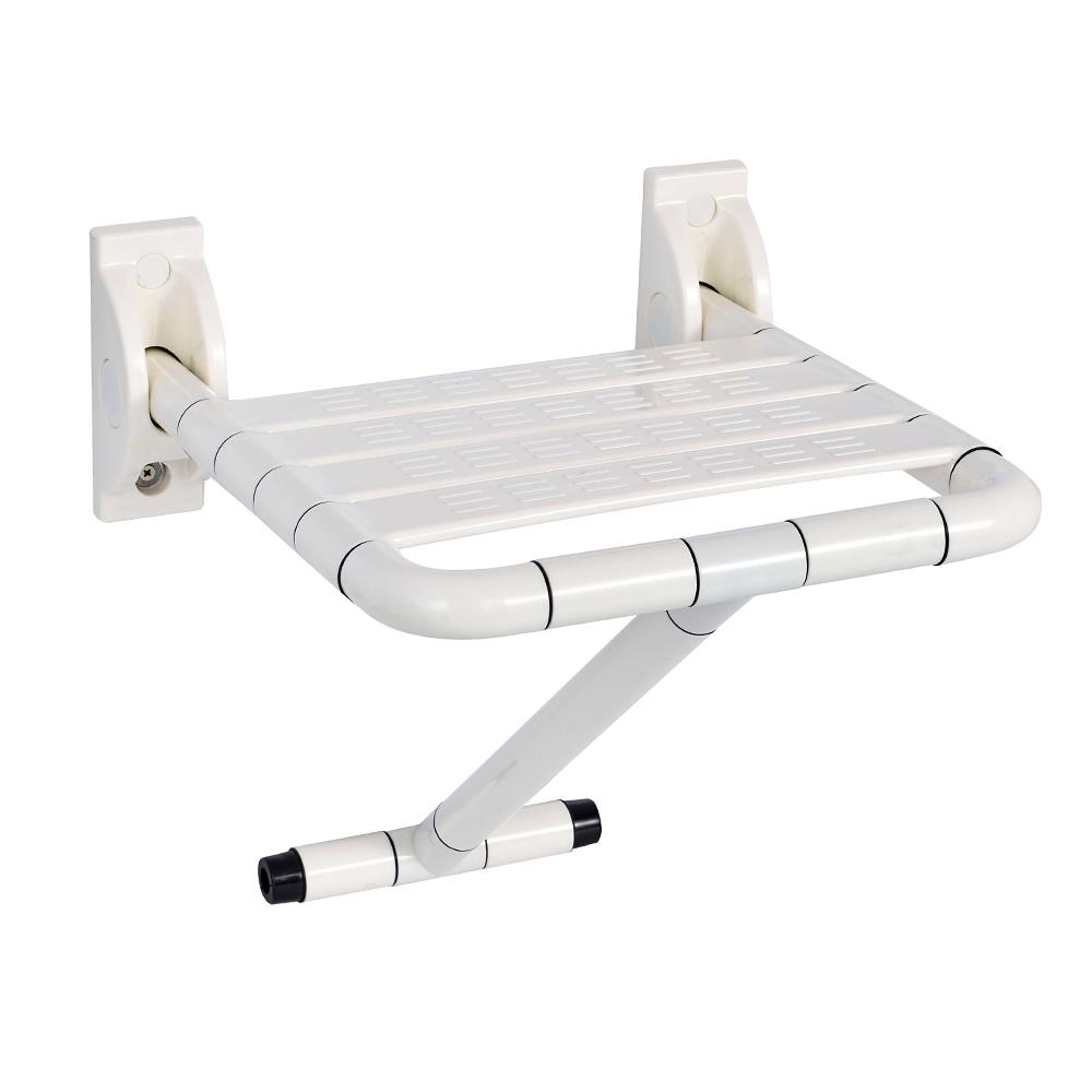 เก้าอี้อาบน้ำติดผนัง KARAT FAUCET KB-02-850-AB สีขาว