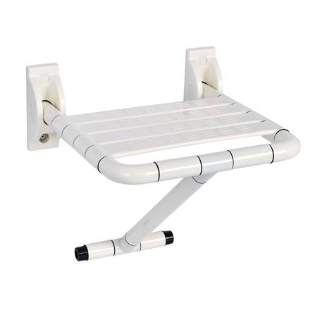 เก้าอี้อาบน้ำติดผนัง KARAT FAUCET KB-02-850-AB สีขาว