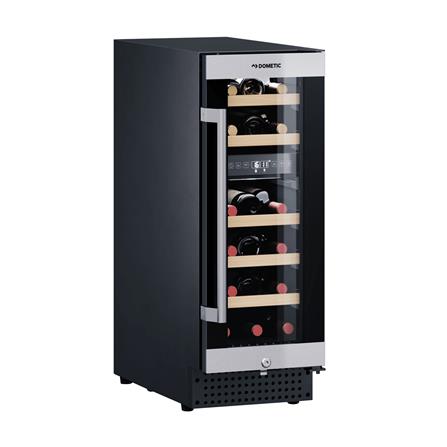 ตู้แช่ไวน์ DOMETIC C18B 18 ขวด สีสเตนเลสดำ_0