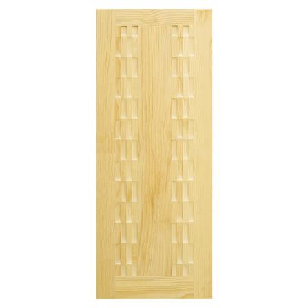 ประตูไม้สนนิวซีแลนด์สั่งตัดพิเศษ D2D-504