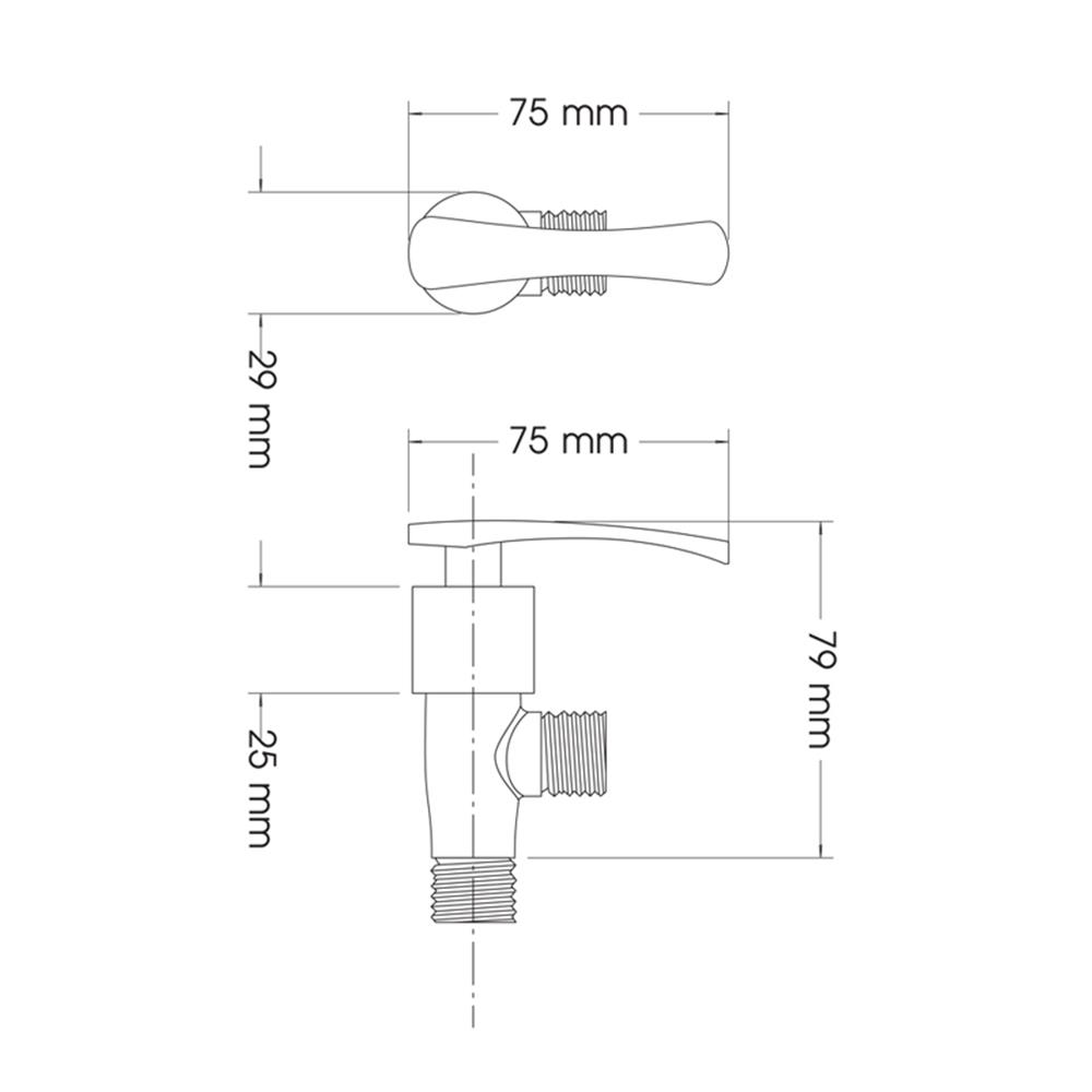 วาล์วฝักบัว WSP FV-3109Z